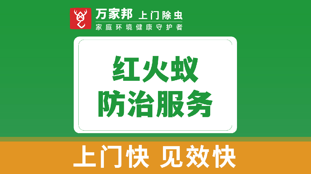 紅火蟻防（fáng）治（zhì）服務