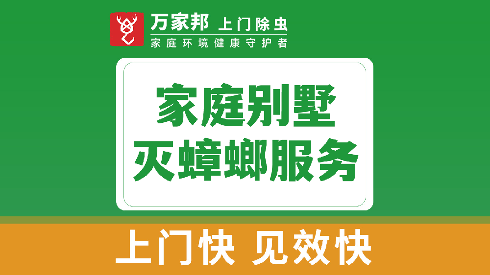 家庭別墅滅（miè）蟑螂（láng）